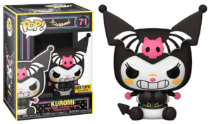 Funko POP! Hello Kitty Lumière Noire Halloween Kuromi Edition Limitée Hot Topic