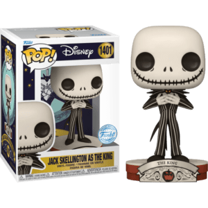 Funko POP! The Nightmare Before Christmas - Jack Skellington as The King Limited Edition