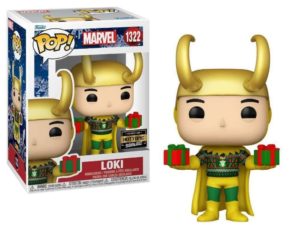 Funko POP! Marvel Loki with Gifts Edition Limitée Hot Topic Holiday 2023