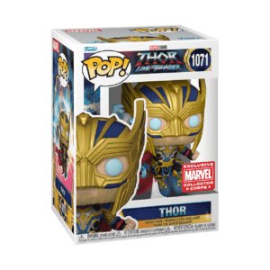 Funko POP! Marvel Thor 4 Love and Thunder - Thor (Helmeted) Edition Limitée Collector Corps