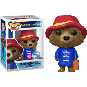Funko POP! Movies Paddington - Paddington with Suitcase Flocked Limited Edition