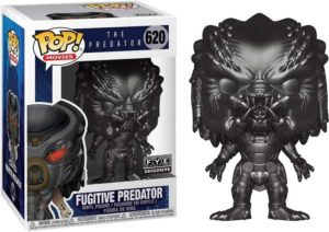 Funko POP! Movies The Predator Fugitive Predator Black Chrome Limited Edition FYE