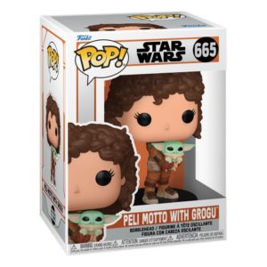 Funko POP! Star Wars The Mandalorian Peli Motto with Grogu