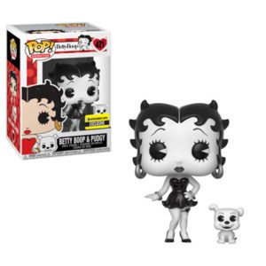 Funko POP! Animation Betty Boop - Betty Boop & Pudgy (Black & White) Limitierte Auflage Entertainment Earth