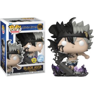 Funko POP! Animation Black Clover Black Asta Glow in the Dark Limited Edition
