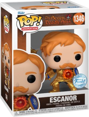 Funko POP! Animation The Seven Deadly Sins Escanor Edition Limitée