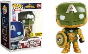 Funko POP! Games Marvel Contest of Champions Civil Warrior Glow in the Dark Limited Edition Hot Topic