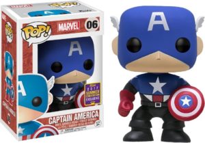 Funko POP! Marvel Captain America (Bucky Cap) Limited Edition Summer Convention 2017
