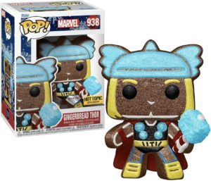 Funko POP! Marvel Holiday Gingerbread Thor Diamond Limited Edition Hot Topic