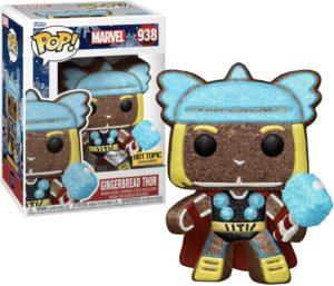 Funko POP! Marvel Holiday Gingerbread Thor Diamond Limited Edition Hot Topic