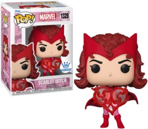 Funko POP! Marvel Scarlet Witch with Heart Hex Edition Limitée