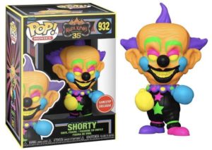 Funko POP! Movies Les Clowns Tueurs Venus d'Ailleurs Lumièere Noire Shorty Edition Limitée GameStop