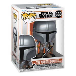Funko POP! Star Wars The Mandalorian with Darksaber