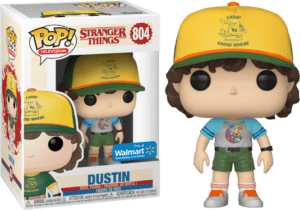 Funko POP! Television Stranger Things Dustin (Arcade Cat Tee) Edition Limitée Walmart