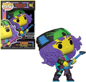 Funko POP! Television Stranger Things Schwarzlicht Eddie with Guitar (Finale) Limitierte Auflage Entertainment Earth
