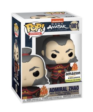 Funko POP! Animation Avatar, le Dernier Maître de l'Air Admiral Zhao Edition Limitée Phosphorescente Amazon