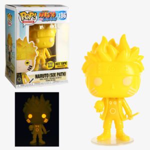 Funko POP! Animation Naruto Shippuden Naruto (Six Path) (Gelb) Phosphoreszierend Limitierte Auflage Hot Topic