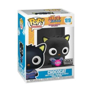 Funko POP! Animation Naruto Shippuden x Hello Kitty and Friends Chococat Flocked Limited Edition FYE