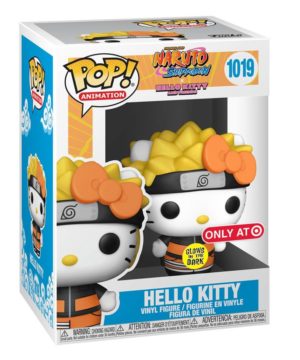 Funko POP! Animation Naruto Shippuden x Hello Kitty and Friends Hello Kitty Edition Limitée Phosphorescente Target