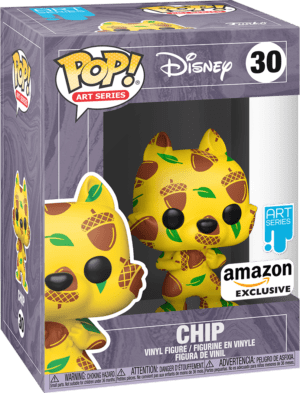 Funko POP! Art Series Disney Chip Limited Edition Amazon