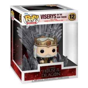 Funko POP! Deluxe Television House of the Dragon Viserys on the Iron Throne