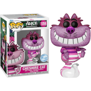Funko POP! Disney Alice in Wonderland Cheshire Cat (Translucent Tail) Diamond Limited Edition