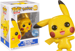 Funko POP! Games Pokémon Pikachu (Waving) Diamond Limited Edition