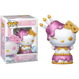 Funko POP! Hello Kitty 50th Anniversary - Hello Kitty with Cake Diamond Limitierte Auflage