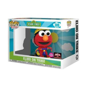 Funko POP! Rides Sesame Street Elmo on Trike Flocked Limited Edition Target Con