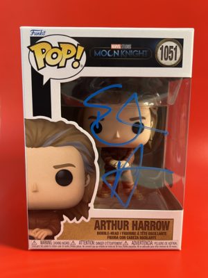 Funko POP! Marvel Moon Knight - Arthur Harrow Signée par Ethan Hawke avec Authentification + Boîte Acrylique