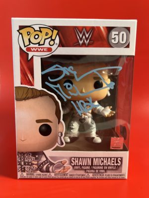 Funko POP! WWE Shawn Michaels Signed by Michael Shawn Hickenbottom (Shawn Michaels) with Authentication + Acrylic Box