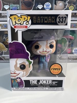 Funko POP! Heroes Batman 1989 The Joker Limited Edition Chase - Imperfect Box