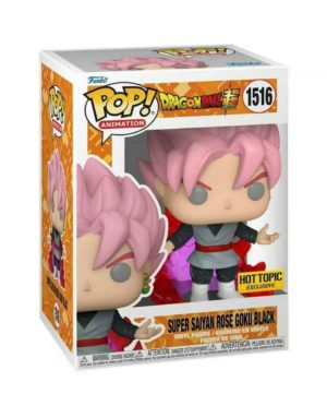 Funko POP! Animation Dragon Ball Super - Super Saiyan Rosé Goku Black Edition Limitée Phosphorescente Hot Topic