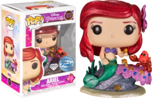 Funko POP! Disney Princess La Petite Sirène Ariel Diamond Edition Limitée