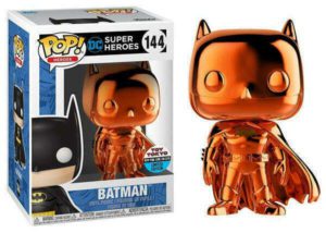 Funko POP! Heroes Batman - Batman (Orange Chrome) Edition Limitée Toy Tokio Comic Con 2018