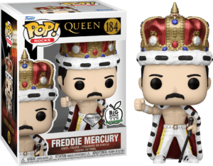Funko POP! Rocks Queen Roi Freddie Mercury Diamond Edition Limitée BAP