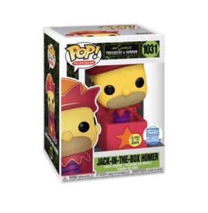 Funko POP! Television Die Simpsons Treehouse of Horror Jack-in-the-Box Homer Phosphoreszierend Limitierte Auflage