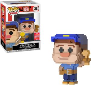 Funko POP! 8-Bit Ralph Breaks The Internet Fix-it Felix Limited Edition Summer Convention 2018