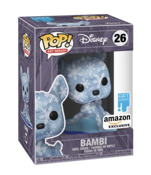Funko POP! Art Series Disney Bambi Snowflakes Limited Edition Amazon + Acrylic Box