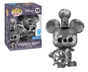 Funko POP! Art Series Disney Steamboat Mickey Limited Edition Walmart + Acrylic Box