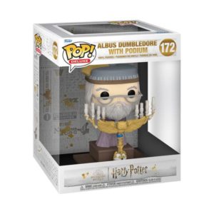 Funko POP! Deluxe Harry Potter Albus Dumbledore with Podium 12cm