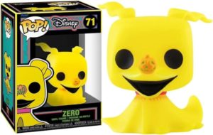 Funko POP! Disney Nightmare Before Christmas Schwarzlicht Zero