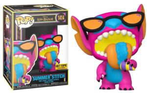 Funko POP! Disney Lilo & Stitch - Summer Stitch Schwarzlicht Limitierte Auflage Hot Topic