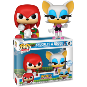 Funko POP! Games 2-Pack Sonic the Hedgehog Knuckles & Rouge Limited Edition