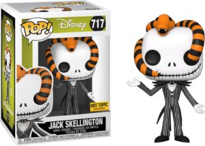 Funko POP! Disney Nightmare Before Christmas Jack Skellington with Snake Limited Edition Hot Topic