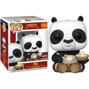 Funko POP! Movies Kung Fu Panda Po with Dumplings Edition Limitée Entertainment Expo 2024