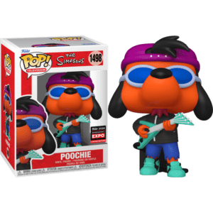 Funko POP! Television Die Simpsons Poochie Limitierte Auflage Entertainment Expo 2024