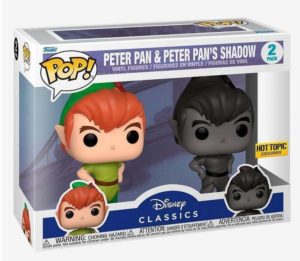 Funko POP! 2-Pack Disney Peter Pan & Peter Pan's Shadow Limited Edition Hot Topic