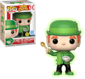 Funko POP! Ad Icons Lucky Charms - Lucky the Leprechaun Glow in the Dark Limited Edition