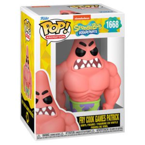 Funko POP! Animation SpongeBob Schwammkopf Fry Cook Games Patrick